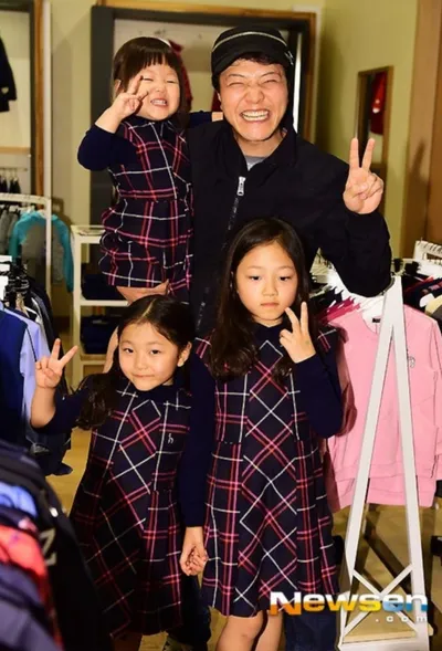 정웅인의 세 딸들 현재근황